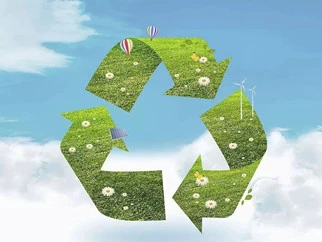 De gerecycleerde metaalindustrie heeft de synergie van vermindering van vervuiling en koolstofver...